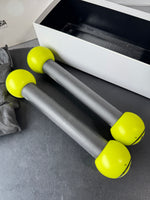 Pair of 1lb. Zumba Toning Sticks with 4 Bag Hand Weights