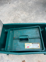 Lawn Buddy Garden Seat with Storage, AS IS