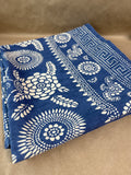 Indigo Floral Pottery Barn Square Table Cloth