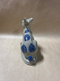 Beaumont Brothers Pottery Bunny Rabbit Salt Glaze Figurine