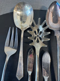 21-Piece Assorted Silver Plate Flatware