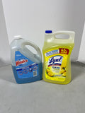 Windex & Lysol Lot S, Most at least half full