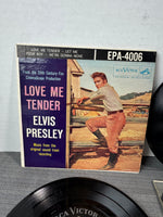 Pair of Elvis Presley Vintage 45RPM Vinyl