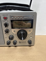 Grundig S350DL Portable AM FM SW Shortwave Radio Stereo World Receiver — WORKS — Comes With Manual