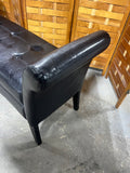 Fsaux Leather/Vinyl  Storage Bench