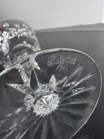 (J) Waterford Crystal Lismore Claret Wine Glasses (8 AVAILABLE—PRICED INDIVIDUALLY AT $20 EACH)