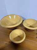 Wisconsin Pottery Mixing Bowls - Set Of 3