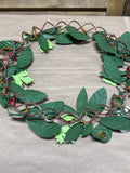 Metal Holiday Wreath