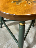 Hitchcock Stool, Green Tones