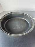 Le Creuset #45 Cast Iron Enamel Open Oval Roaster in Cream