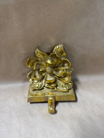 Gold Magnolia Stocking Holder