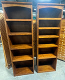 Whatan Storage Pair of Bookcases with Adjustable Shelves