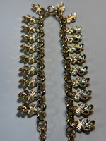 Gold Choker with Leaves