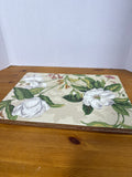 Floral Cork Back Placemats - Set Of 4 (C)