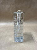 Marsberger Glassworks Ritzenhoff West Germany Block Glass Vase