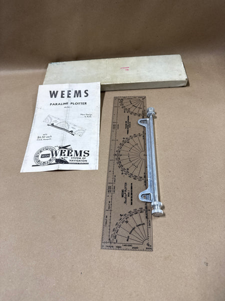 Weems Paraline Plotter With Box And Instructions