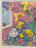 Watercolor Print of Kitchen Table by William Kendrick; Signed & Numbered (364/2000) see description