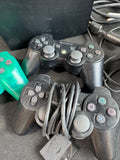 PlayStation 2 Console with Playstation Eye Toy Camera & 3 Controllers