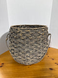 Large Woven Basket With Handle