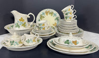 41-Piece Metlox Vernon Ware Vineyard China