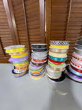 Ribbon Lot E, 50+ rolls