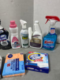 Cleaning Lot (L) *Most bottles at least half full*