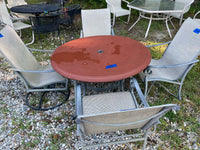 Patio Table with (4) Chairs***HEAVY ITEM***