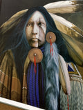 Warrior Circle Print by J.D. Challenger; Signed