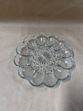 Anchor Hocking Clear Glass Deviled Egg Plate // 2 Available // *** PRICED INDIVIDUALLY ***