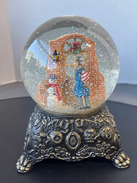 Musical Holiday Snow Globe