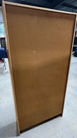 Particle Board Bookcase with Teak Veneer
