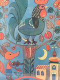 Hungarian Folk Art Print; Signed & Numbered (193/250)