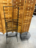 Metal Hanging Basket Storage