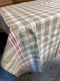 Checkered Style Tablecloth