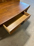 Ethan Allen Drop Side Coffee Table with Drawer