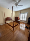 Lexington Queen Shaker Bed with Rails, Slats and Hardware