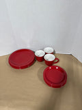 11 Piece Room Essentials Red Dishes