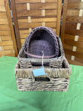 Basket Lot, 3 Assorted Baskets