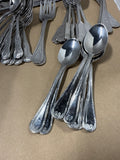 Large Lot Of Wallace Stainless Steel Flatware — 74 Pieces
