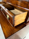 Antique Two Piece Butler's Desk/Drop Front Secretary***HEAVY ITEM***