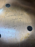 Vintage Edwards Star MCM Enameled Copper Plate; Signed