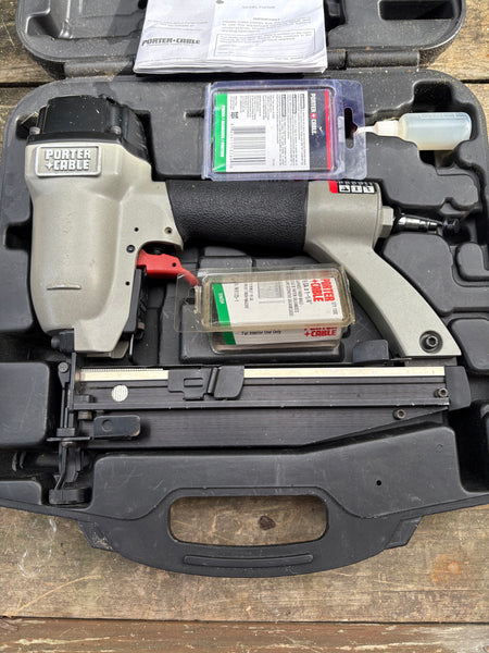 B-Porter Cable 16Gg Finish Nailer in Case