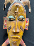 Ivory Coast Wooden Guru Tribal Mask