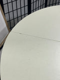 Cream Painted Round Dining Table with 4 Chairs ***HEAVY ITEM***READ DETAILS ON PICK UP POLICY***