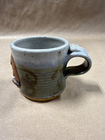 3D Face Pottery Coffee Mug