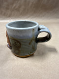 3D Face Pottery Coffee Mug