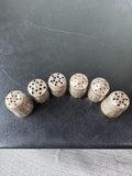 6-Piece Sterling Silver Miniature Salt & Pepper Shakers