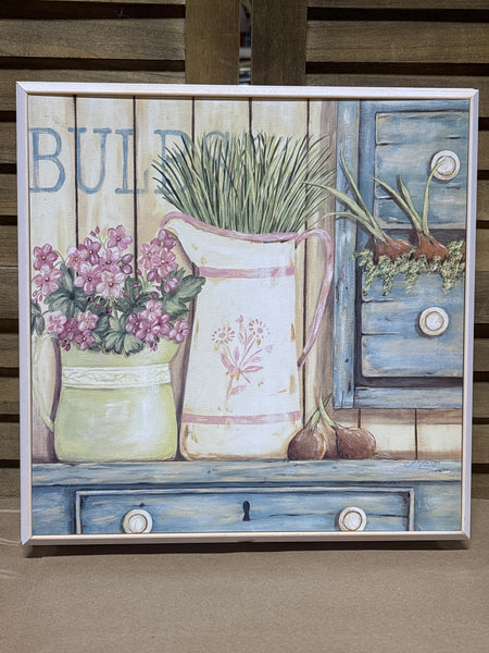 Bulbs & Floral Containers Print