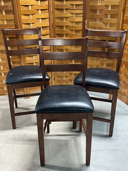 Set of (3) Br Stools by American Heritage Billiards, LLC