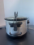 Hamilton Beach 6QT Stay or Go Stainless Steel Slow Cooker